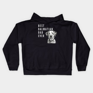 Best Dalmatian Dad Kids Hoodie